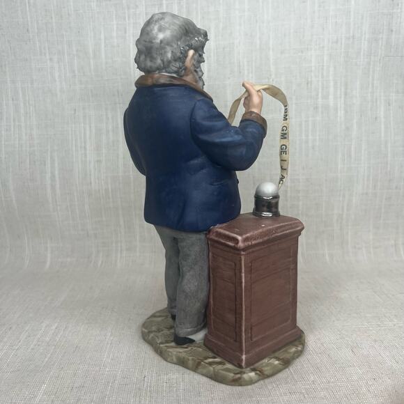 Vintage 60s Pucci Bisque Porcelain Figurine The Tycoon Japanese Capodimonte 3464 - Picture 11 of 15